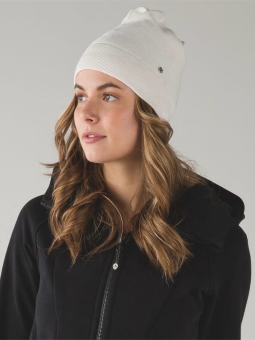 Lululemon Sheer Bliss Toque Heathered White One Size NWT